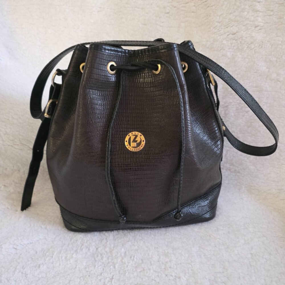 Pelle Collezioni  Draw String Purse